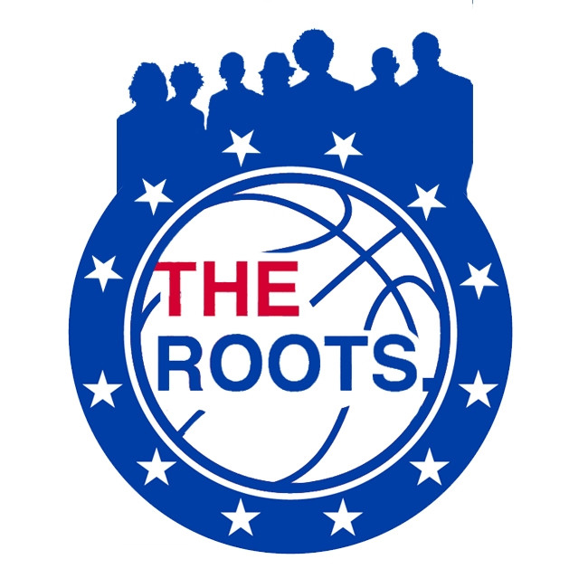 Philadelphia 76ers The Roots Logo fabric transfer
